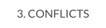 3. CONFLICTS